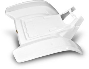 1986 1987 Honda Atc 200x Rear Fender In Red Or White G H Discount Atv Supply