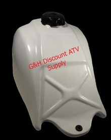 CLARKE Honda Atc 250SX Fuel Tank in white 