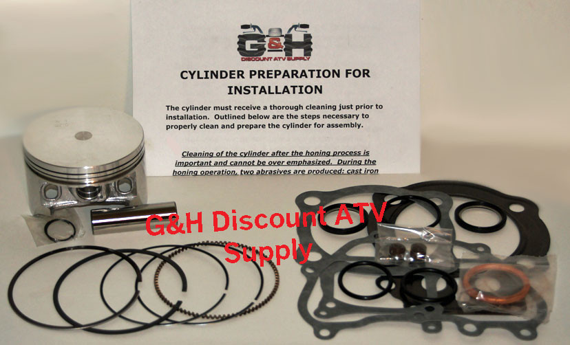 QUALITY Kawasaki KEF 300 Lakota Cylinder Top End Rebuild Kit Machining Service