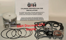 Honda TRX 400 Rancher Engine Motor Top End Rebuild Kit and Cylinder Machining Service