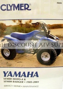 Yamaha YFM80 Badger Moto-4 CLYMER Repair Manual