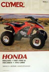 Honda Atv TRX 250X 300EX Fourtrax Clymer Repair Manual *FREE U.S. SHIPPING*