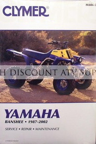 Yamaha YFZ 350 Banshee CLYMER Service Repair Manual *FREE U.S. SHIPPING*