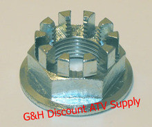 NEW 2007-2010 Honda TRX420 Rancher 18mm FRONT AXLE Nut 90304-HM5-A80 *FREE U.S. SHIPPING*