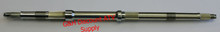 NEW 2007-2010 Honda TRX 420 Rancher Non IRS REAR AXLE SHAFT (replaces Honda OEM part #42310-HP5-600)