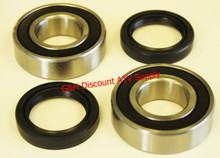 NEW 1988-2002 Kawasaki KLF 220 Bayou Rear Wheel Axle Tube Bearings & Seals Kit *FREE U.S. SHIPPING*