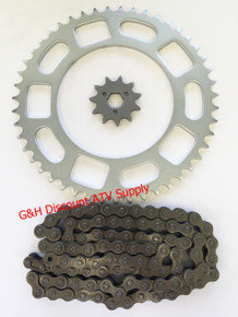 1981-1982 Honda ATC 200 520X90 Link Chain 11 Tooth Front and 47 Tooth Rear Sprockets Set *FREE U.S. SHIPPING*