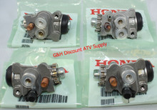 NEW OE Honda 1999-2003 Honda TRX 400 Foreman FW 4x4 SET of FOUR Front Brake Wheel Cylinders *FREE U.S. SHIPPING* 