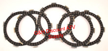 1985-1988 Kawasaki KLF 185 Five Clutch Friction Disks Set *FREE U.S. SHIPPING*