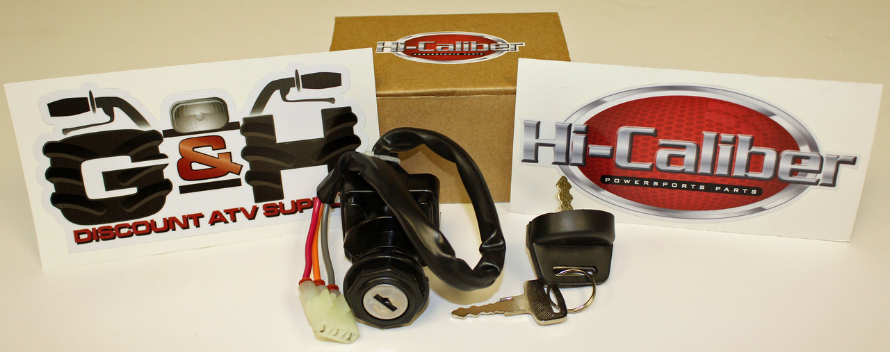 New 2000 2005 Arctic Cat 300 2x4 4x4 Ignition Key Switch Oe 3430