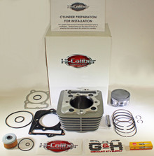 TOP QUALITY 1999 2012-2014 Honda TRX 400X 440cc 89.00mm BIG BORE Cylinder Top End Rebuild Kit
