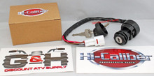 QUALITY Ignition Key Switch for 2005-2008 Yamaha YFM 80 Grizzly (replaces 4BD-82510 4GB-82510)