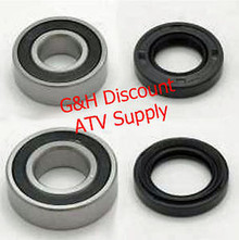 1988-1992 Honda TRX300 2x4 Fourtrax Front Wheel Bearings & Seals Kit *FREE U.S. SHIPPING*
