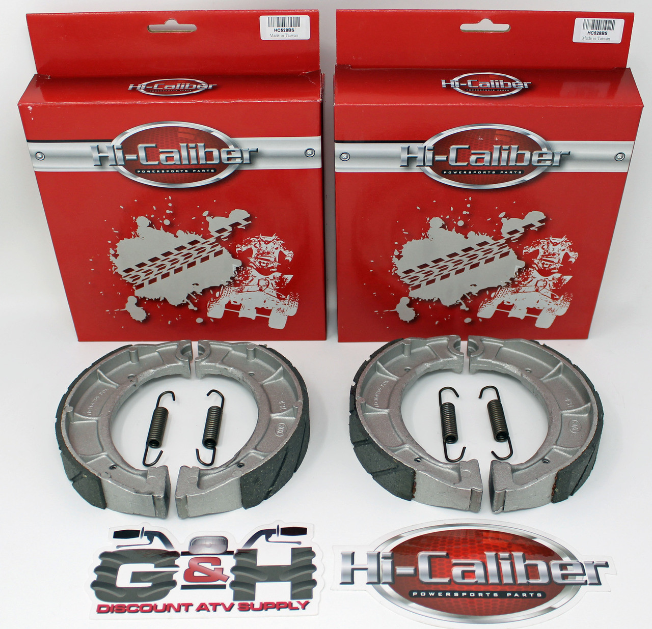 Front Rear brake shoes For 1999 2000 YAMAHA YFM 250 Bear Tracker 250