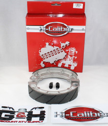 WATER GROOVED REAR BRAKE SHOES & SPRINGS Honda TRX 450 400 Fourtrax Foreman