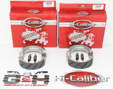 2 SETS WATER GROOVED FRONT Brake Shoes & Springs for 2002-2005 Suzuki LT 50 LTA QuadMaster ATVs
