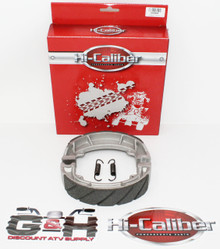 Quality WATER GROOVED Rear Brake Shoes & Springs for all the Suzuki LT LTF 160 Quadrunner Four-wheelers