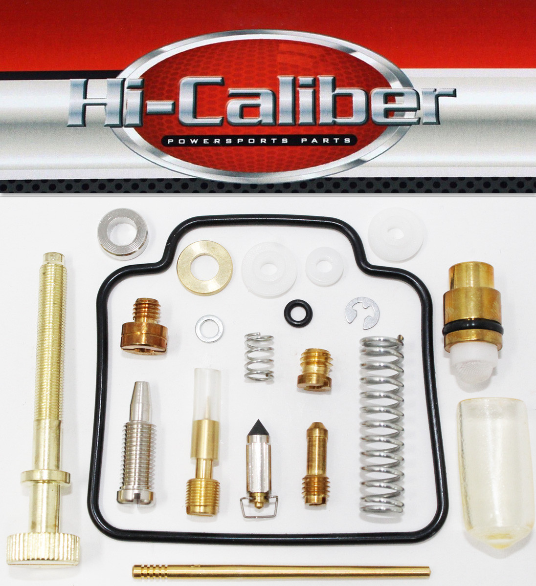 Polaris 1998-2002 Scrambler 500 2x4//4x4 Full Carburetor Carb Rebuild Kit