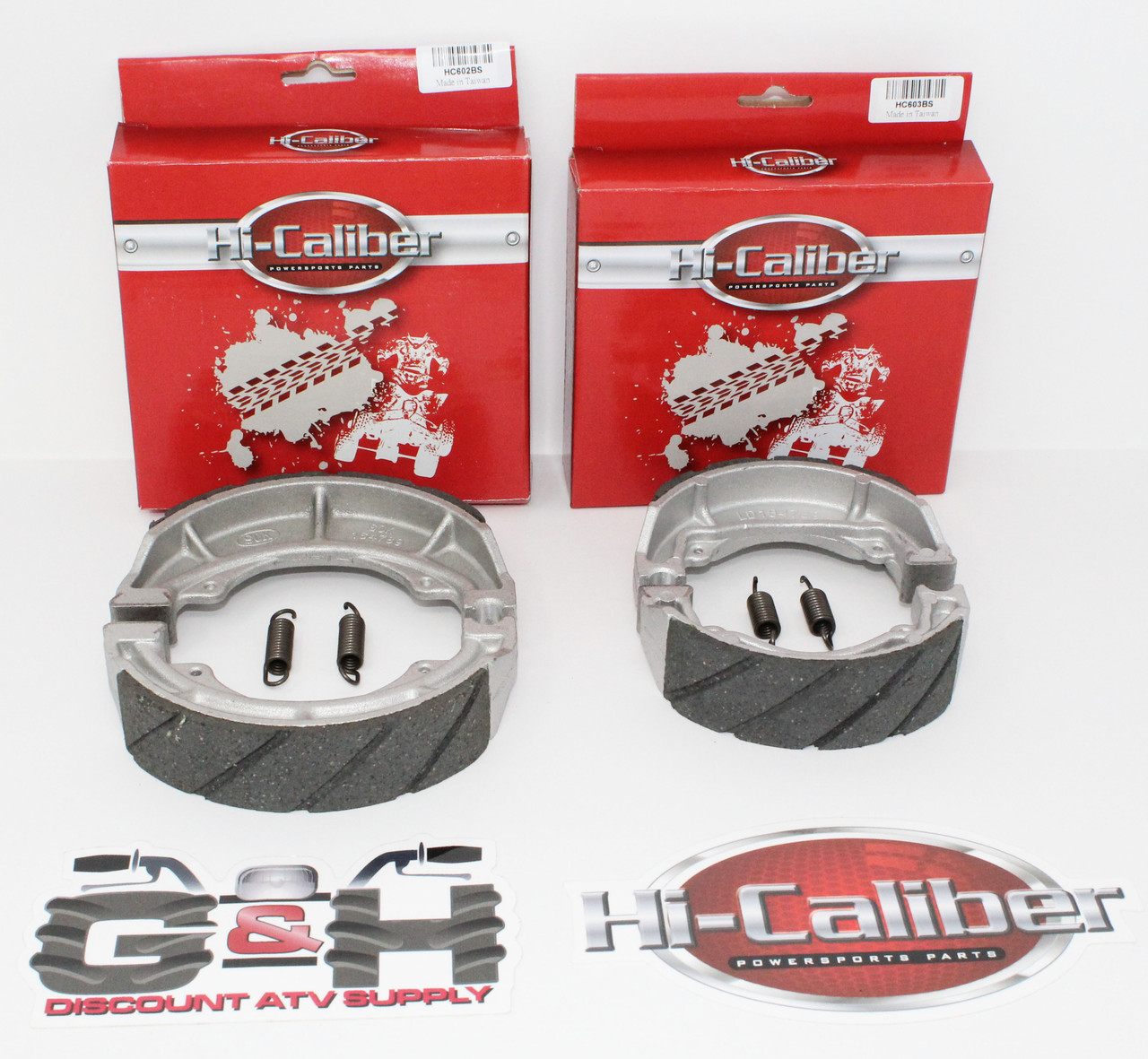 WATER GROOVED REAR BRAKE SHOES /& SPRINGS for the TRX 250 Recon 250X 250EX Sportrax