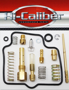 Hi-Caliber Powersports Parts Carburetor Rebuild Kit for the 2002-2009 2012-2014 Suzuki LT-F 250 Ozark ATVs Carb Repair
