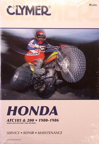 Honda Atc 200 200X 200E 200ES Big Red Repair Manual