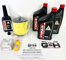 Complete Tune-up Oil Change Maintenance Kit for 2000-2006 Honda TRX 350 Rancher ATVs (2x4 ONLY)