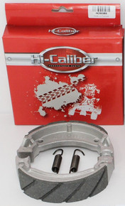 WATER GROOVED FRONT BRAKE SHOES & SPRINGS for the 1982-1983 Yamaha YT 175 Tri-Moto 3-wheel ATVs