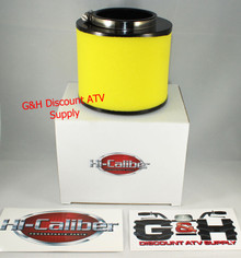 NEW 2004-2007 Honda ATV TRX 400 Rancher 2 Stage Foam Air Cleaner Filter & Clamp *FREE U.S. SHIPPING*
