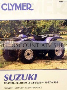 Suzuki LTF250 LT4WD Quadrunner CLYMER Repair Manual