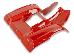 NEW HONDA TRX200SX TRX 200SX 86-88 WHITE PLASTIC HOOD GAS TANK COVER