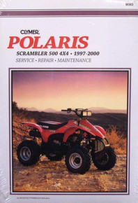 Polaris Scrambler 500 4x4 Repair Manual NEW!