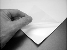Document Carrier Acrylic D-size (24.5" x 37"; Clear Front 2mil, White Back 3mil)