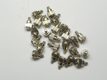 25 Silver Colored Thumbscrews for computer cases, slots etc.