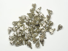 50 Silver Colored Thumbscrews for computer cases, slots etc.