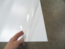 Document Carrier Metric Size Thick Material (Clear Front 5mil, White Back 4mil)