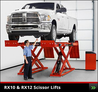 RX10 / RX12 Scissor Lift Rack