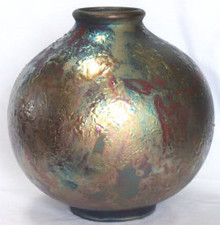 059 - Ball Shaped Bottle Vase