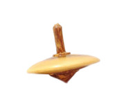 Olive Wood Spining Top.