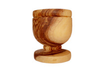 Olive Wood Communion Cup. (1.5 inches in Height)
