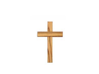Olive Wood Keepsake Pocket Cross.(2 inches in Height)