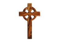 Celtic Olive Wood Cross 8 inches in Height
