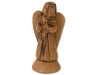 Olive Wood Angel Of Grace™ Miniature Sculpture (4 inches in Height)