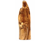 Olive Wood Modern Holy Family™ Sculpture (16 inches in Height)