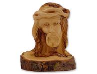Olive Wood Passion Of Christ Crown Of Thorns Statue (5.5 inches in Height).