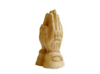 Olive Wood Praying Hands. (4.5 inches in Height)
