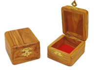 Olive Wood Box (1.4 inches in height)