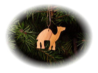 Olive Wood Camel Ornament (2 inches in Height)