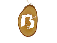 Olive Wood Ornament - Owl