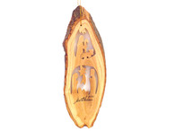 Nativity With Shepherd Bark Ornament 00252