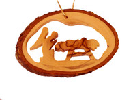 Olive Wood The Angel's Prayer Ornament.